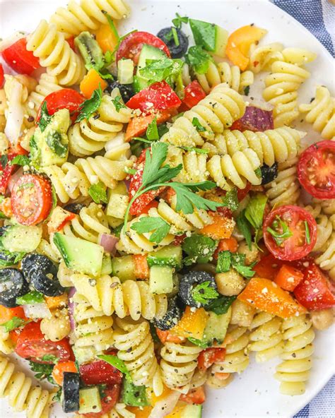 Vegan Italian Pasta Salad Recipe | Cheap Lazy Vegan