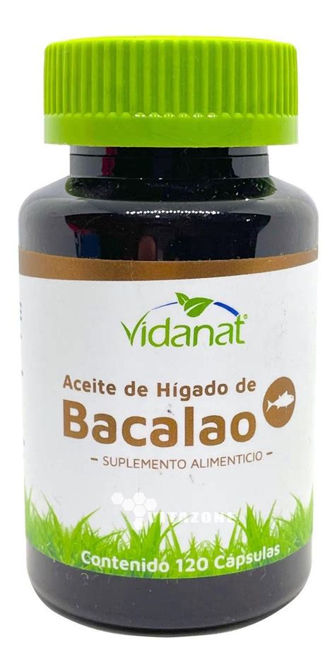 Aceite De Higado De Bacalao C Psulas Vidanat Vitazone