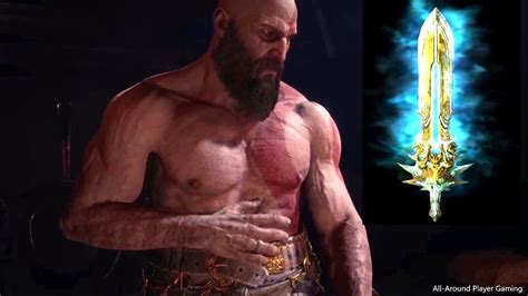 Kratos And His Big Scar From The Blade Of Olympus In Greece God Of