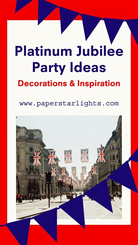 Platinum Jubilee Ideas Decorations Inspiration Artofit