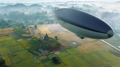 Solar Airship One Aims To Offer Hydrogen And Electric Powered Non Stop