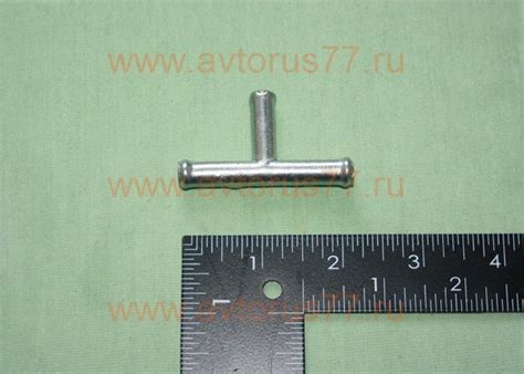 Переходник (тройник) d=8 (метал)