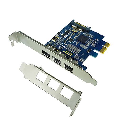 Переходник адаптер с PCI-E на FireWire 800 1394B