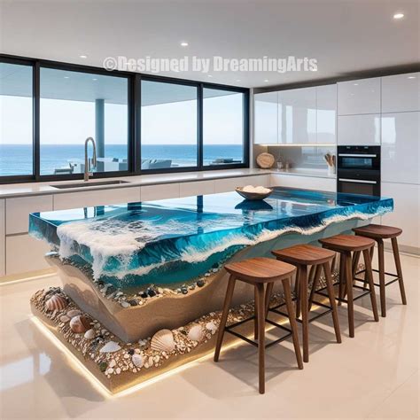 Epoxy Active Scene Kitchen Islands The Perfect Blend Of Practicality