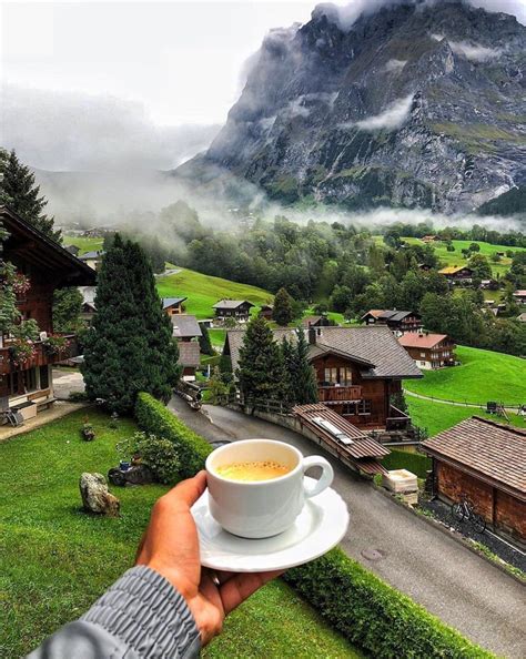 Coffee tastes better in Swiss highlands : r/pics