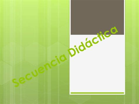 Secuencia didáctica PPT Descarga Gratuita