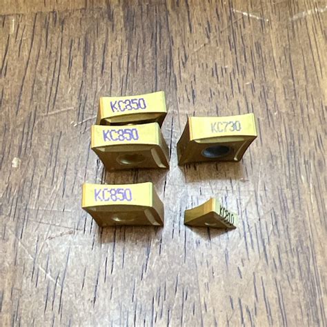 New Surplus Pcs Kennametal Grade Kc Kc Kc Carbide Inserts