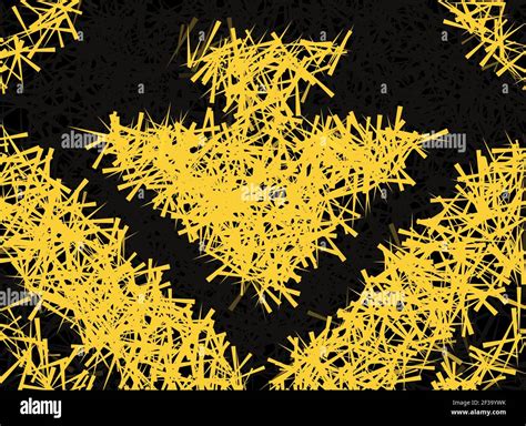 Illustration Of All Things Yellow Stock Photo Alamy