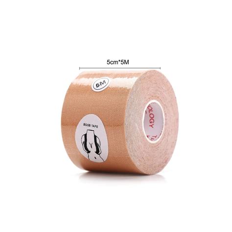 Boob Tape Cinta Invisible Para Damas Nude Brasier 5cmx5m GENERICO Falabella