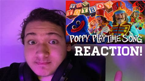 Reaction The Stupendium The Toybox Poppy Playtime Song Youtube