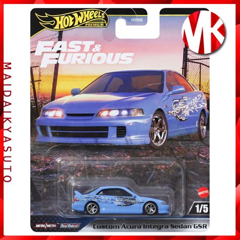 Hot Wheels Fast And Furious Custom Acura Integra Sedan Gsr Shopee Philippines