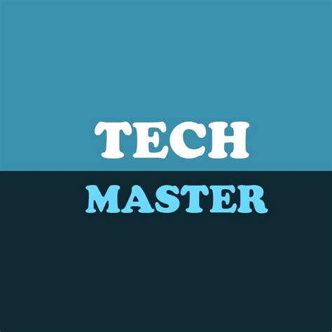 Tech Master Youtube