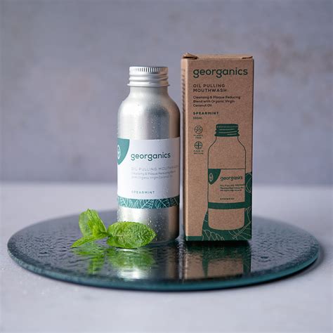 Spearmint Oil Pulling Mouthwash | Life Before Plastic