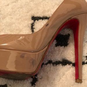 Christian Louboutin Shoes Christian Louboutin Banane 4 Nude Size 37 12 Poshmark