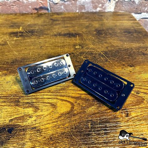 Gfs Hot Hex Overwound Humbucker Pickup Set S Black Reverb