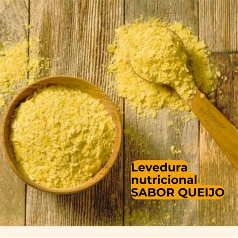 Levedura Nutricional Sabor Queijo - LEVEDURA NUTRICIONAL SABOR QUEIJO - 100g | O.V.N.I.