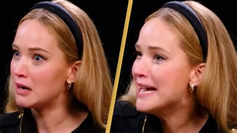 Jennifer Lawrence What Do You Mean Moment On Hot Ones Becomes Instant Meme