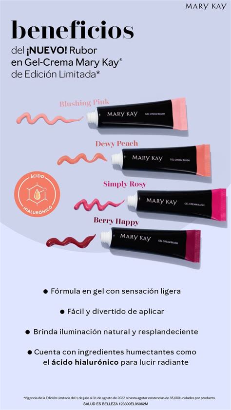 Consigue Una Piel Radiante Con El Nuevo Rubor En Gel Crema Mary Kay