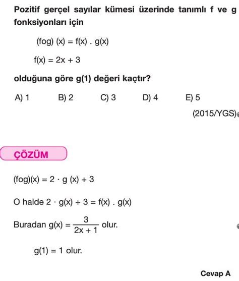 Bile Ke Fonksiyon Konu Anlat M Sorular Z Mleri S N F Ki