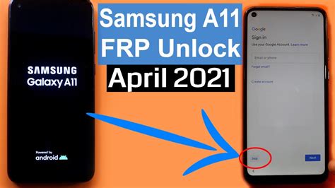 Samsung A Sm A Bypass Google Account Lock Unlock Frp Without Pin