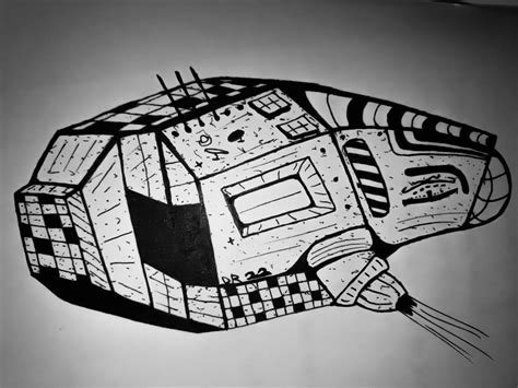 Spaceship sketch by Deanrheims on DeviantArt