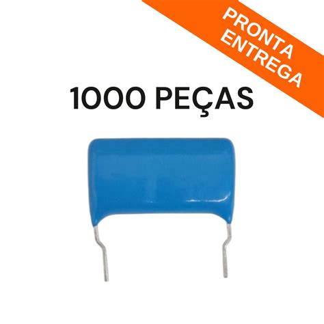 Kit 1000 Peças Capacitor Poliéster Metalizado 7 4nF 7 4K 7N4 2000V