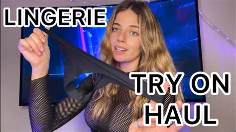 Everyday Lingerie Try On Haul Vidéo et films