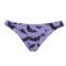 Piece Bat Print Bikini Suit Gothic Honey