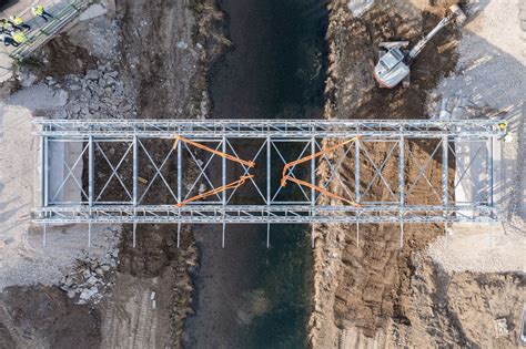 Temporary Road Bridge Rental Bridge Kapelln Waagner Biro Bridge