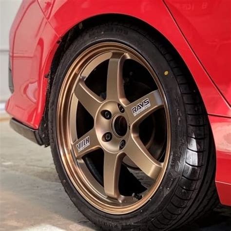 Jual Stiker Velg Mobil Volk Rays Engineering Te Shopee Indonesia