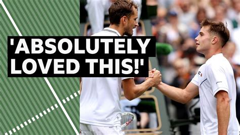 Wimbledon Highlights Daniil Medvedev Beats Gb S Arthur Fery In