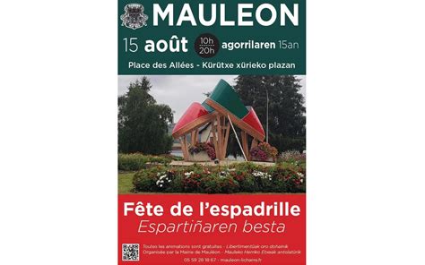 Fête de lespadrille Mauléon Licharre Unidivers