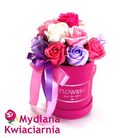 Mydlana Kwiaciarnia Kwiaty Mydlane Flower Box Premium