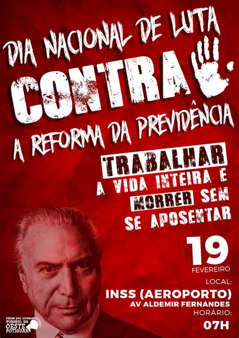 Centrais Sindicais E Movimentos Sociais Promover O Marcha Contra A