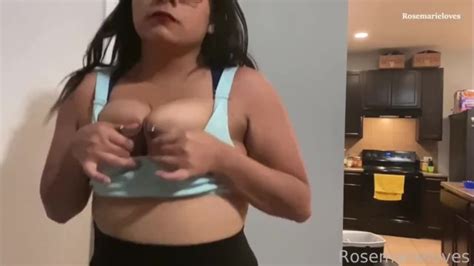 Mommys Milky Tits Bounce And Squeezed On Treadmill Lactation Pornhub