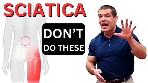 Worst Exercises For Sciatica Plus What To Do Instead Youtube