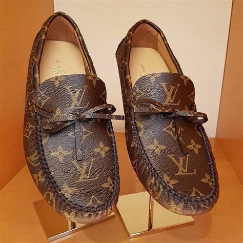 Ll Monogram Louisvuitto Louis Vuitton Loafers Mens Fashion Shoes