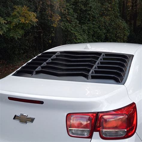 Chevrolet Chevy Malibu Rear Window Louver Sunshade Spoiler