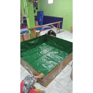 Jual Terpal Kolam Ikan A Hijau X X X X Untuk Budidaya