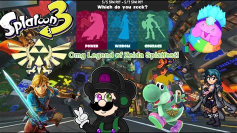 Splatoon 3 Splatfest Online Match 18 Final Day Of Zelda Splatfest