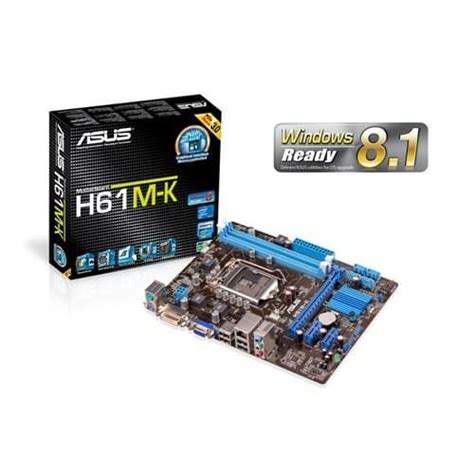 Motherboard Asus H61M-K LGA1155, Intel H61, DDR3 - Toko Komputer ...