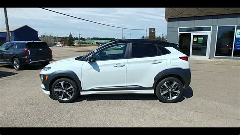 2020 HYUNDAI KONA 1.6T TREND W/TWO-TONE ROOF - White/Black - Stk ...