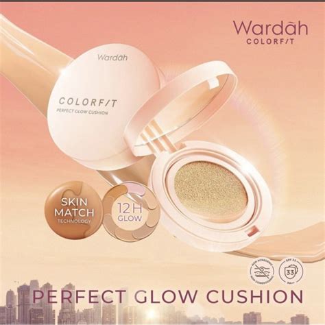 Jual Termurah Wardah Colorfit Perfect Glow Cushion Shopee Indonesia