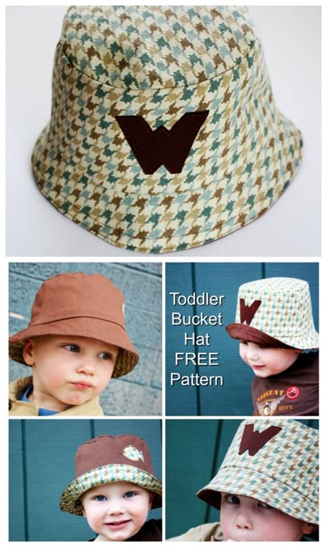 Toddler Bucket Hat Free Sewing Pattern Sew Modern Kids