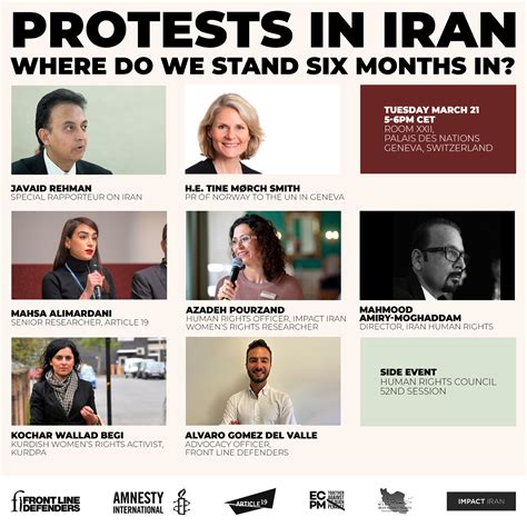 Impact Iran Recap Iran Human Rights And The 52nd Session Of The HRC