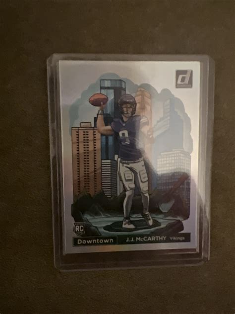 Jj Mccarthy 2024 Donruss 11 Downtown Ssp Price Guide Sports Card