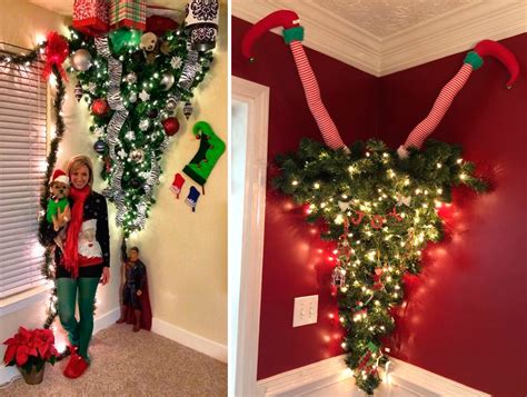 Елка вверх ногами