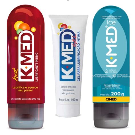 Kit Gel Lubrificante Intimo K Med Hot Ice Tradiconal Cimed Shopee Brasil