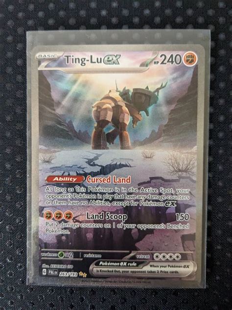 Pokémon Paldea Evolved Ting Lu EX 263 193 EN Kaufen auf Ricardo