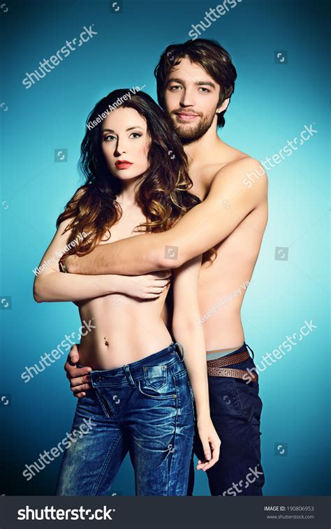Beautiful Passionate Naked Couple Love Studio Stock Photo 190806953 Shutterstock
